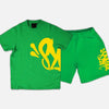 Syna World Shorts And T Shirt Green - Syna World