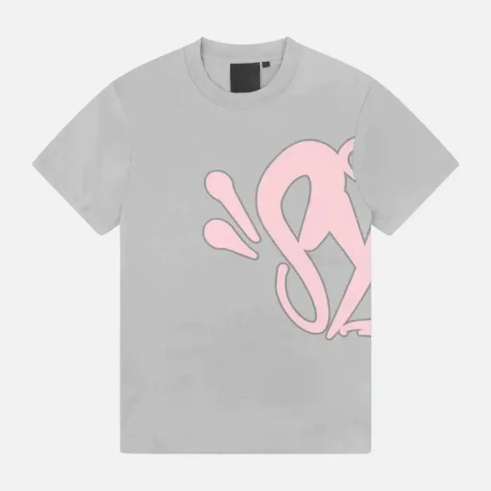 Syna world Syna T-Shirt Logo Set Grey/Pink - Syna World