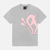 Syna world Syna T-Shirt Logo Set Grey/Pink - Syna World