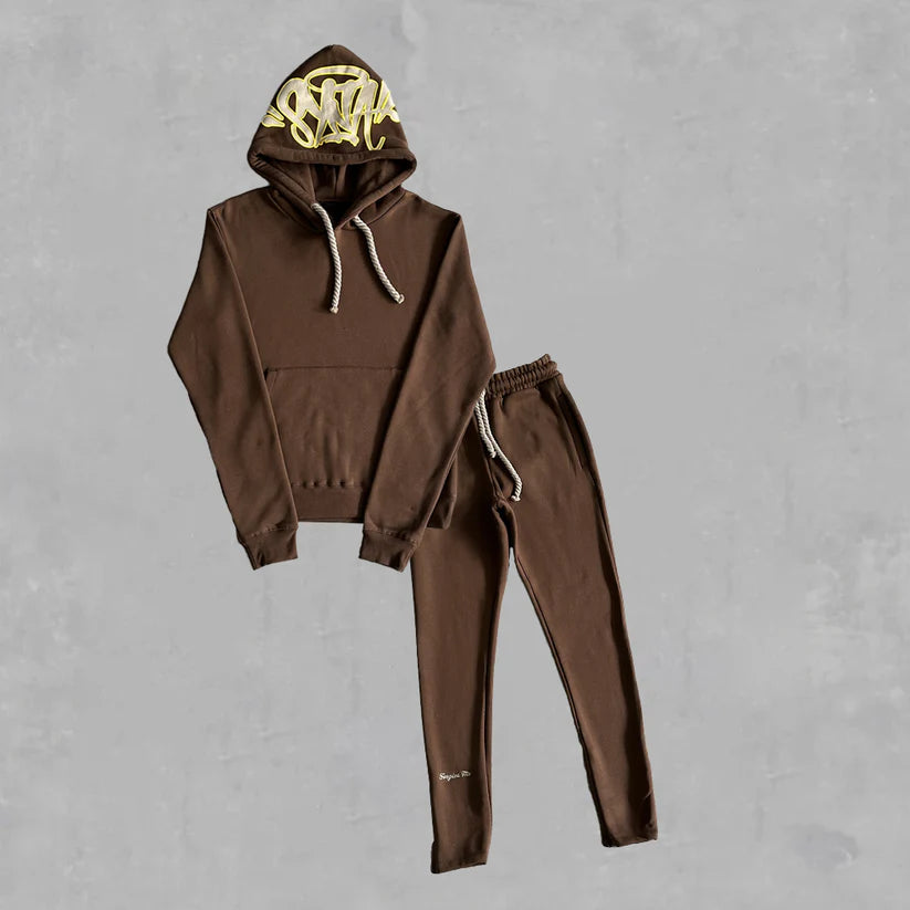 Syna Tracksuit Brown - Syna World